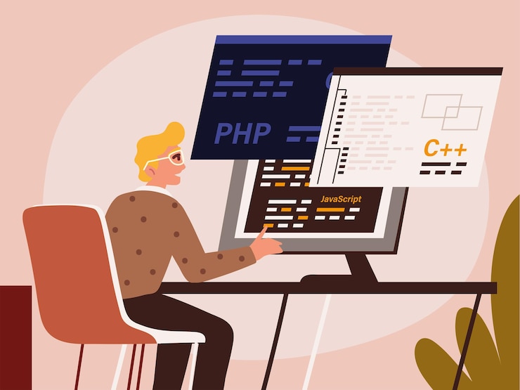 Vector professional development programmer