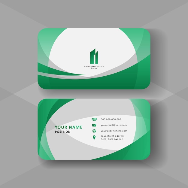 Professional Elegant business card design template