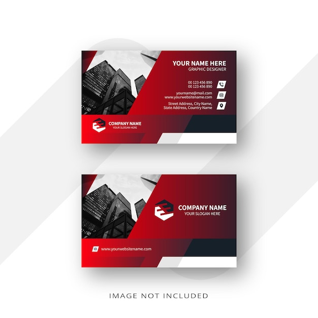 Professional elegant  business card template design