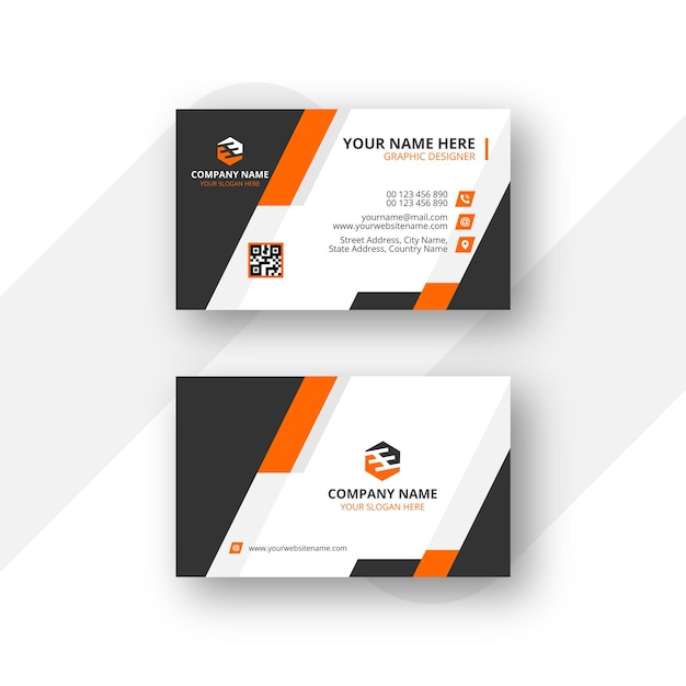 Professional elegant  business card template design