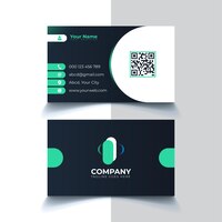 Professional elegant and modern business card design template