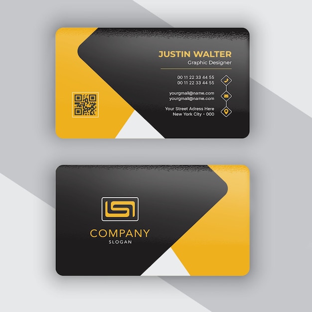 Professional elegant modern creative business card