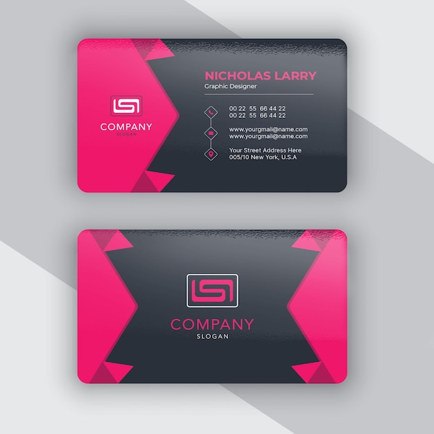 Professional elegant modern creative business card