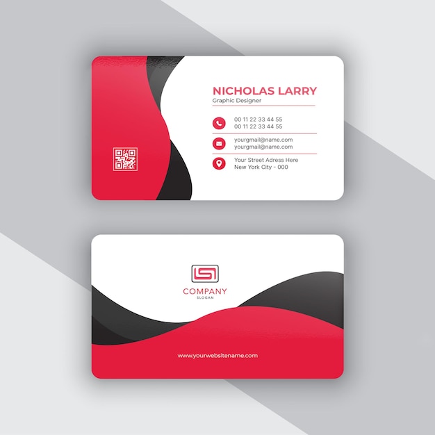 Professional elegant modern creative business card