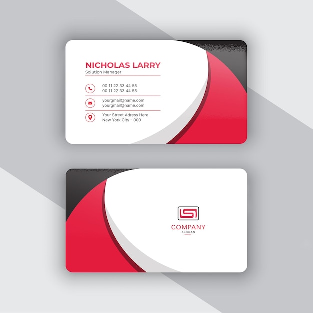 Professional elegant modern creative business card