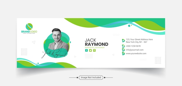 Professional Email Signature template design