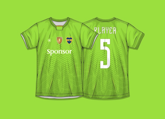 Professional football shirt templates