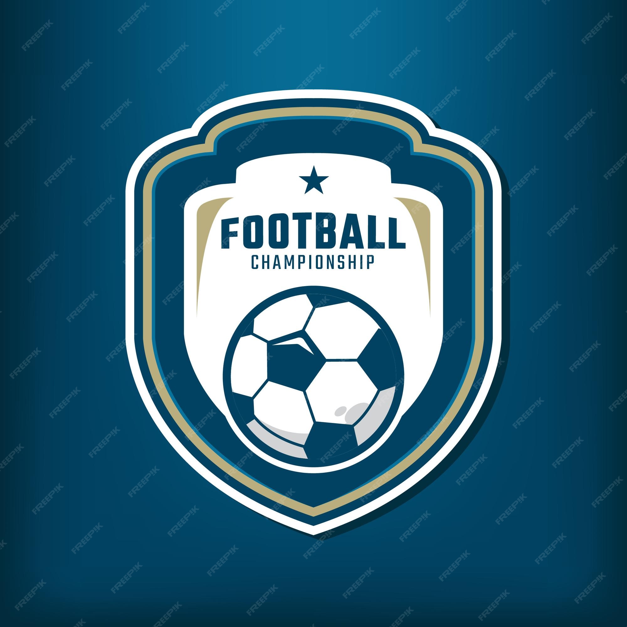 Premium Vector | Professional football sport elegant logo design ...