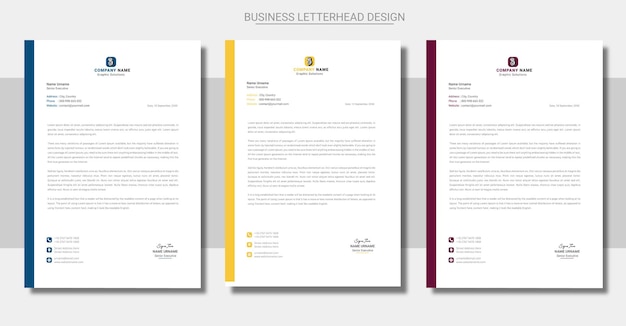 Professional Letterhead design