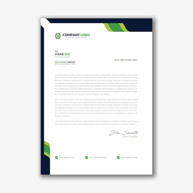 Professional Letterhead Template