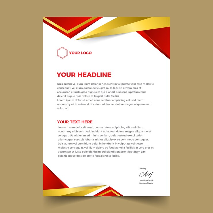 Professional Letterhead