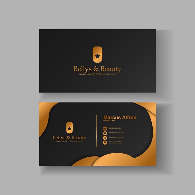 Professional Luxury bussiness card design template