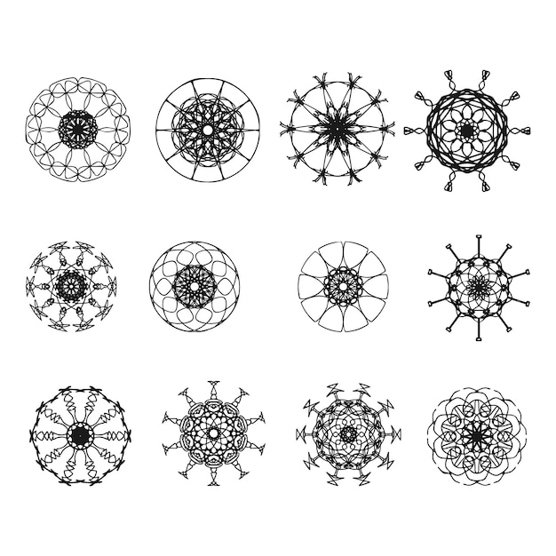 Professional Mandala Vector Template Design