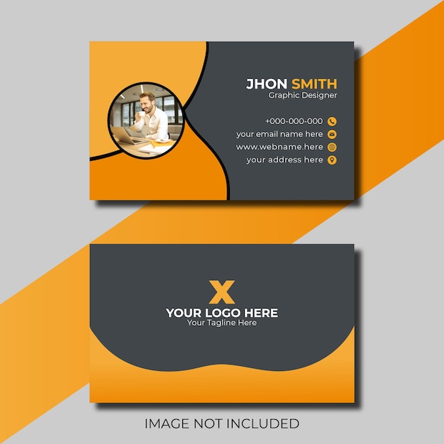 Professional, modern, minimalist, luxury business card design