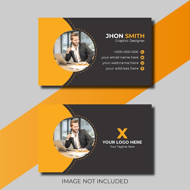 Professional, modern, minimalist, luxury business card design