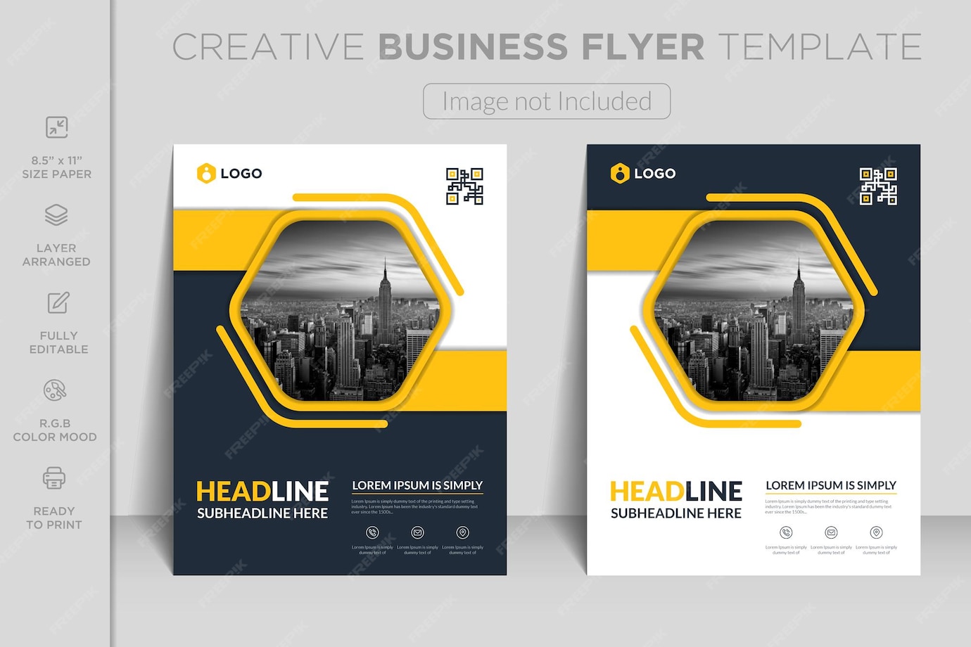 Premium Vector | Professional modern webinar agency and corporate