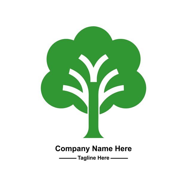 Vector professional natural tree logo
