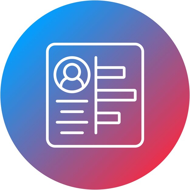프로페셔널 포트폴리오 아이콘 터 이미지 디자인에 사용할 수 있습니다