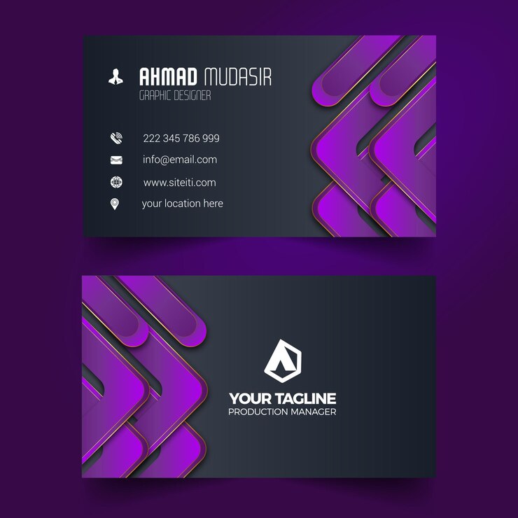Professional and premium business card