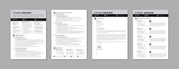 professional resume template