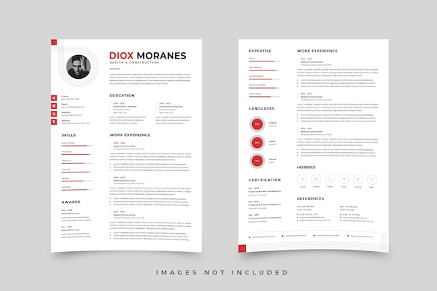 Professional resume template