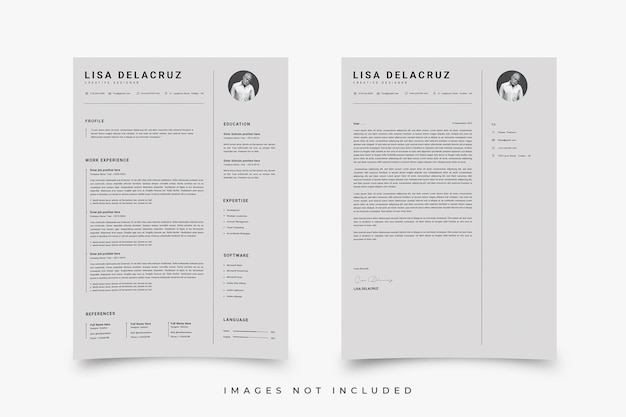 professional resume template