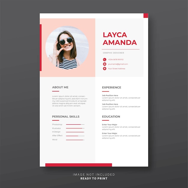 Professional resume template