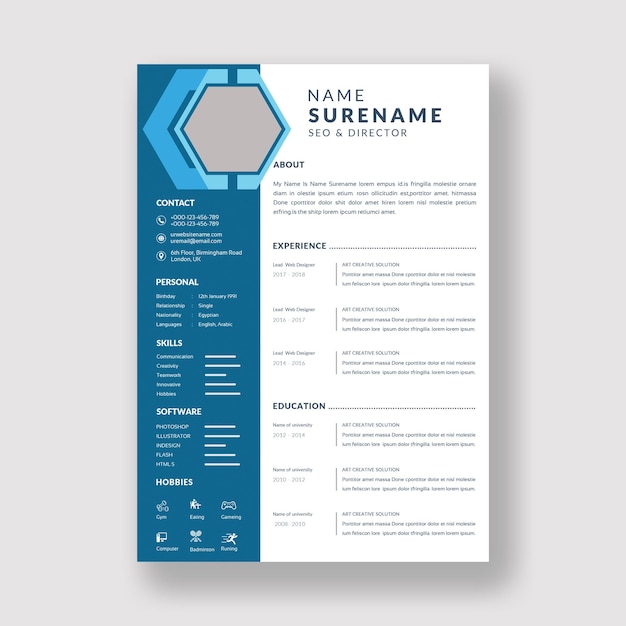 Professional Resume Template