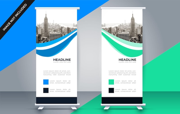 professional  roll up template design