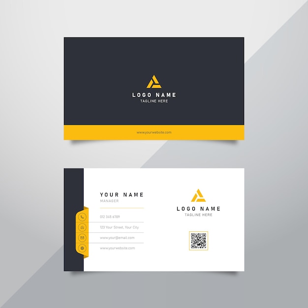 professional simple business card design