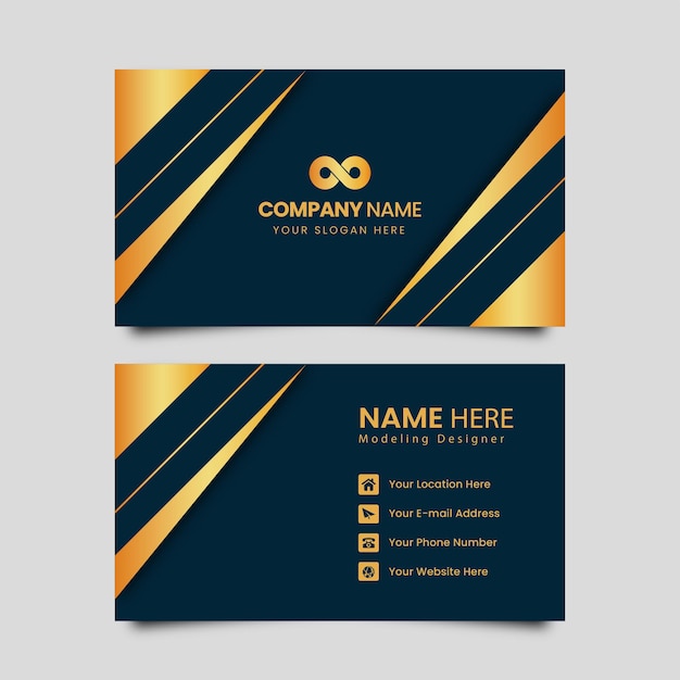 Professional Vector Card Design Idea