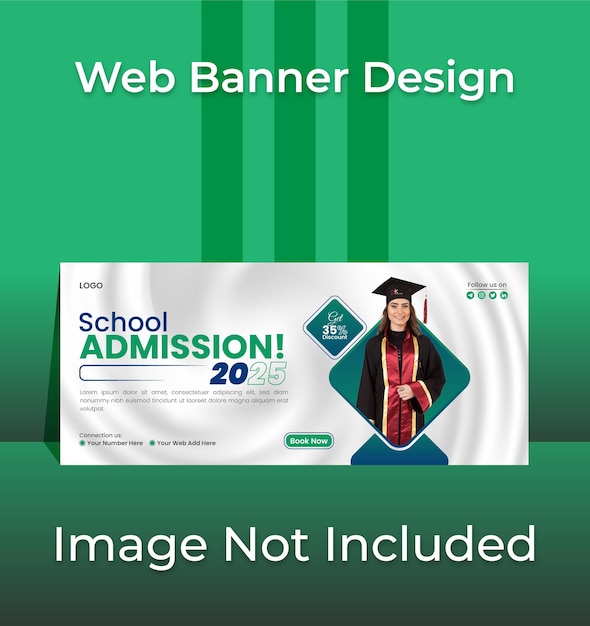 Vector professional web banner design modern web banner design all types web banner design corporate web