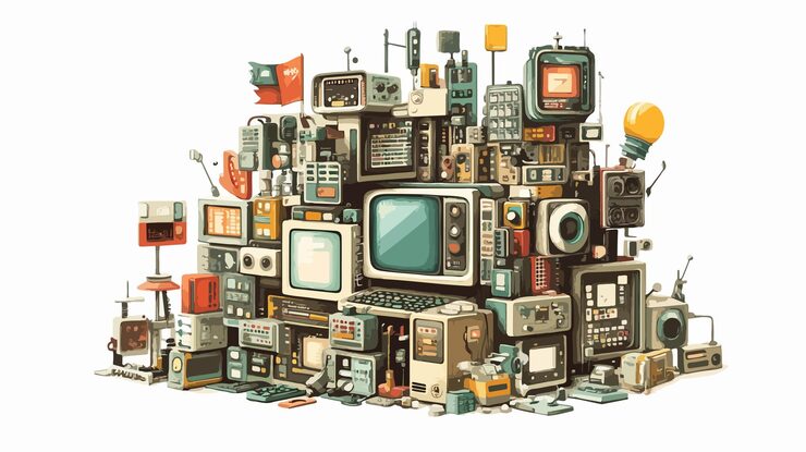 Vector 창의적인 프로젝트를 위한 컴퓨터 프로그램 코드 언어로 전문적인 웹 개발