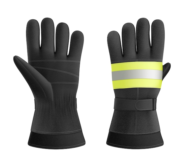 Professional work gloves protective gloves for builders and workers pair welding thick heavy gloves