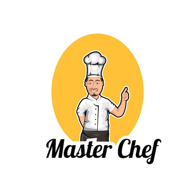 Professioneel restaurantchef-logo