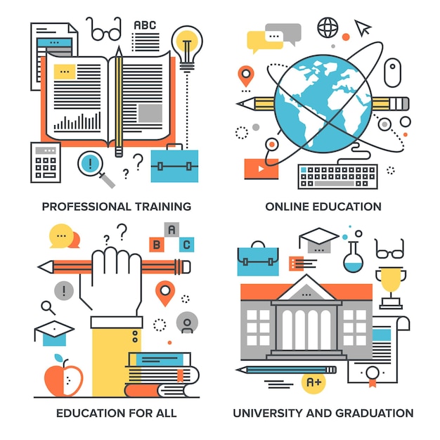 professioneel trainingsconcept