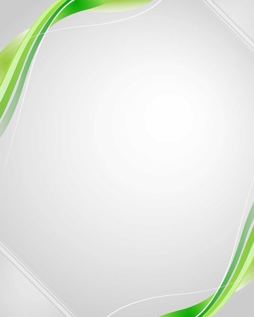Professionele financiële highlight groene achtergrond