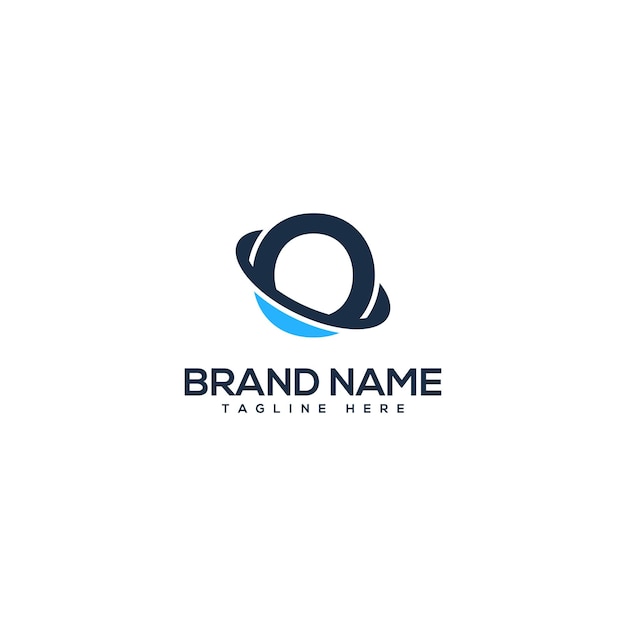 Professionele O Letter Technology Logo Ontwerp vector Element