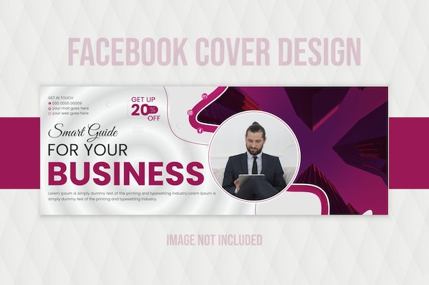 professionele social media cover Business Cover Modern Design Diversity Promotion Bannerdesign