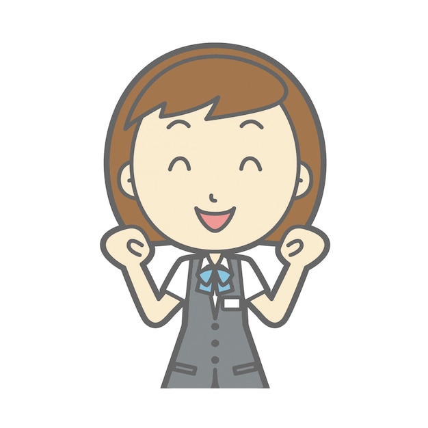 professions_242_office_lady_clipart_14 eps