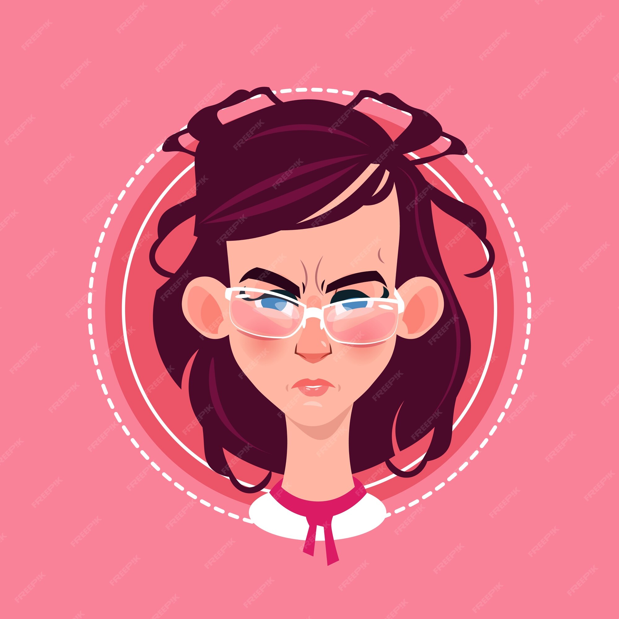 Anime, avatar, cartoon, emoji, emoticon, emotion, profile avatar icon -  Download on Iconfinder