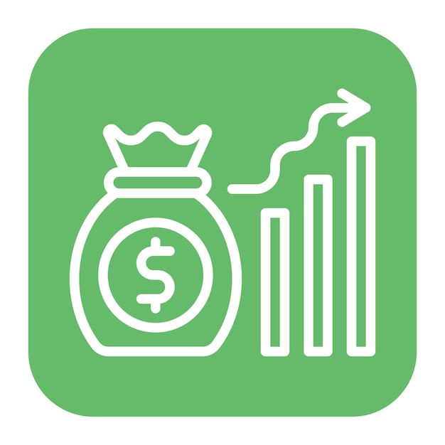 Profit icon vector image Can be used for Supply Chain