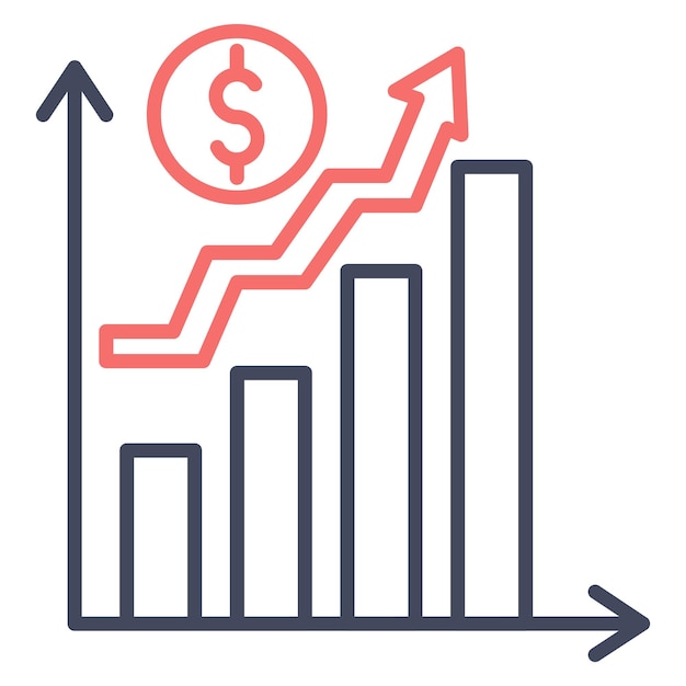 Profit Vector Illustration Style