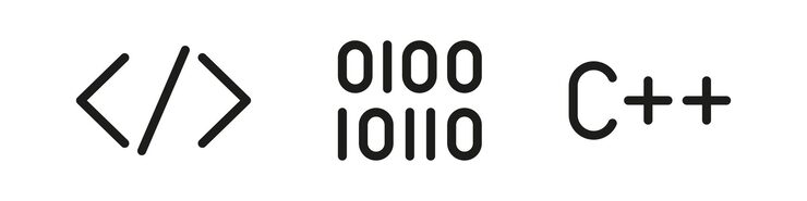 Vector 프로그램 코딩 벡터 아이콘 세트 프로그래밍 언어 개요 아이콘