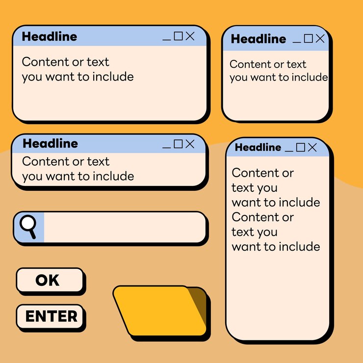 Vector program window can insert text