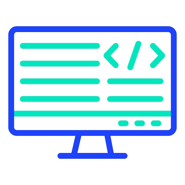 programing vector icon design illustration