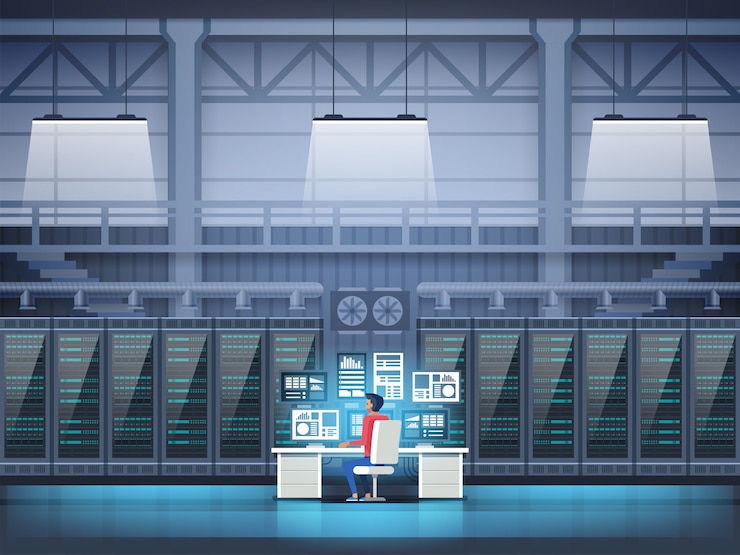 Vector programmer in data center 
