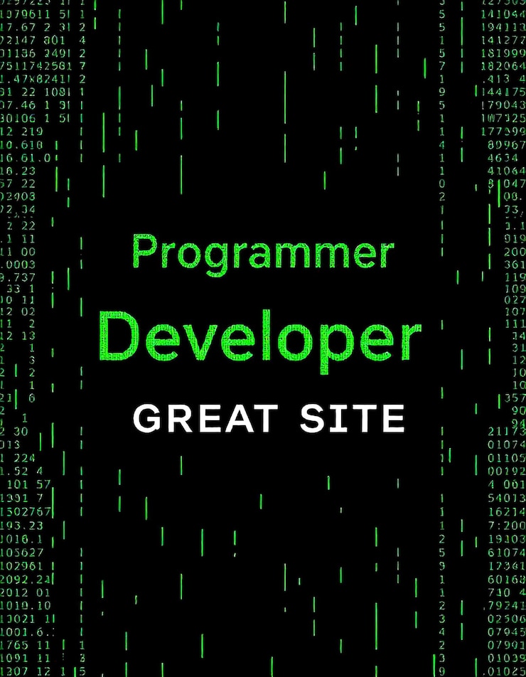 Vector programmer developer great site
