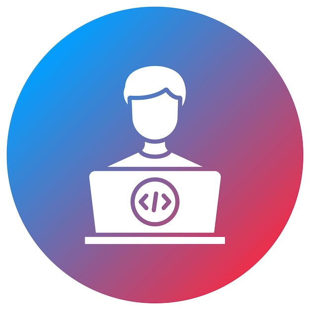 Programmer icoon vector afbeelding Kan worden gebruikt voor informatica