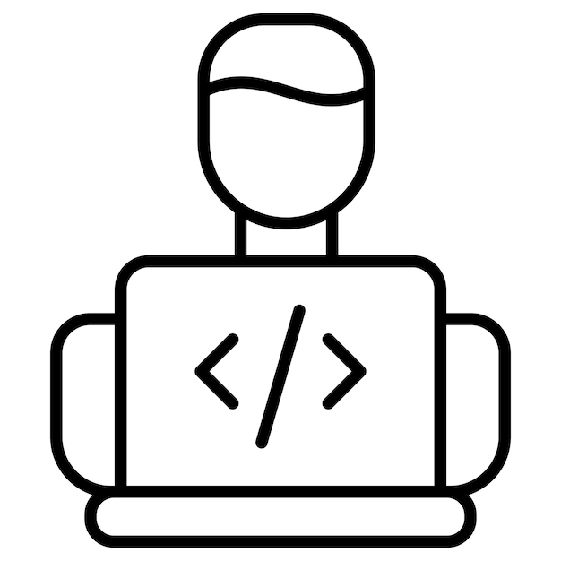 Programmer Vector Illustration